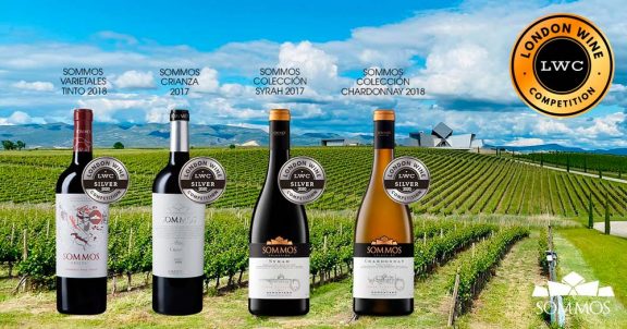 Vinos de Bodega SOMMOS en el concurso London Wine Competition (LWC) 2020