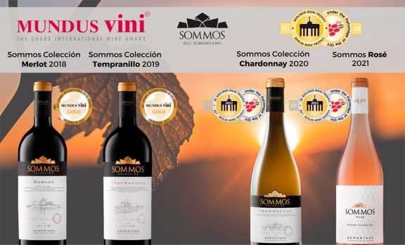 Bodega Sommos logra cuatro medallas de oro en los dos concursos vinícolas más importantes de Alemania
