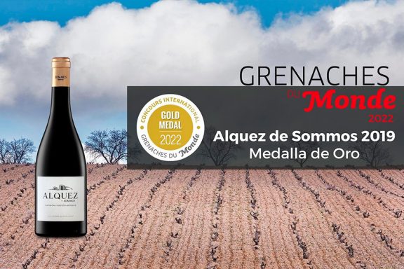 Medalla de Oro para Alquez de Sommos 2019 en Grenaches du Monde 2022