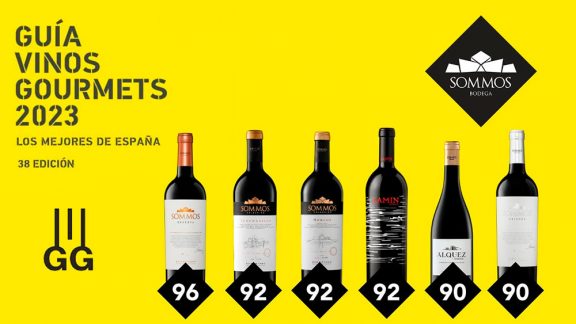 Sommos Reserva obtiene 96 puntos en la Guía de Vinos Gourmets 2023