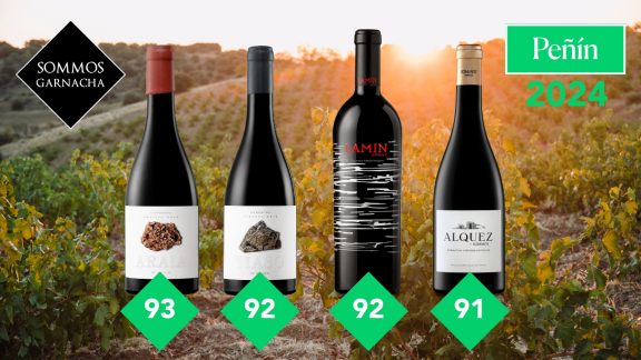 Excelentes puntuaciones para los vinos de Sommos Garnacha en guía Peñin 2024