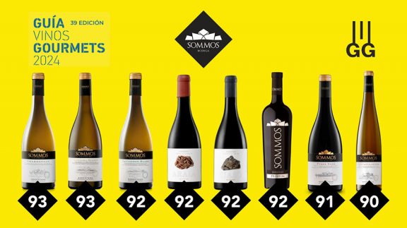 La Guía de Vinos Gourmets 2024 ensalza los vinos de Bodega Sommos