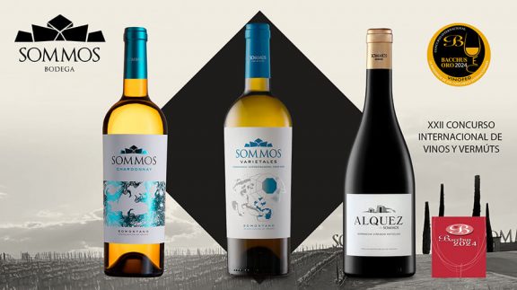 Bodega Sommos se alza con tres medallas de oro en los Premios Bacchus 2024