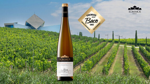 Medalla de Oro para Sommos Colección Gewürztraminer 2025 en los Premios Baco 2026
